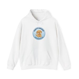Puppy's Paradise Logo Hoodie | Puppy’s First Choice Text Back